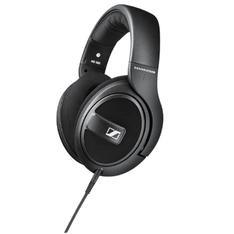 Sennheiser HD 569 Headphones | E.A.R Technology for Wide Sound Field | Black
