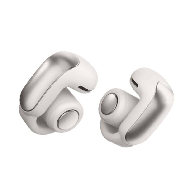 Bose Ultra Open Earbuds | Bluetooth Headset | OpenAudio Technology | White Smoke