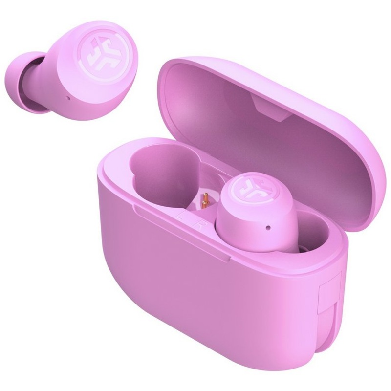 JLab GO Air Pop In-Ear True Wireless Earbuds – Pink