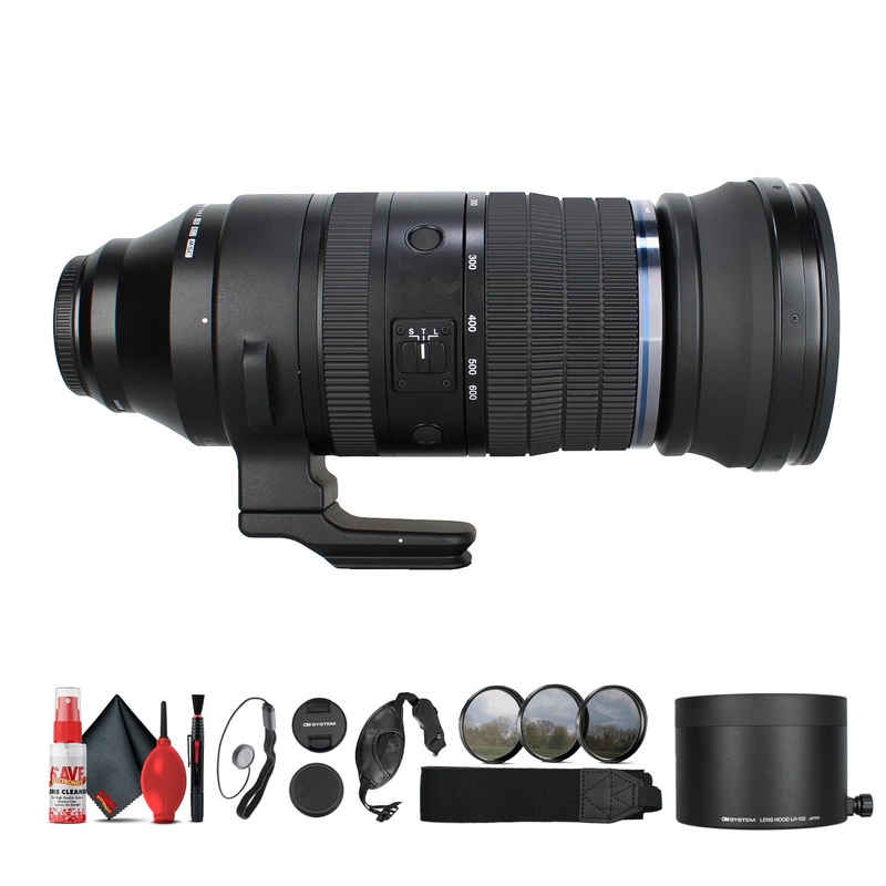 OM SYSTEM M.Zuiko Digital ED 150-600mm f/5-6.3 IS Lens (MFT) Bundle