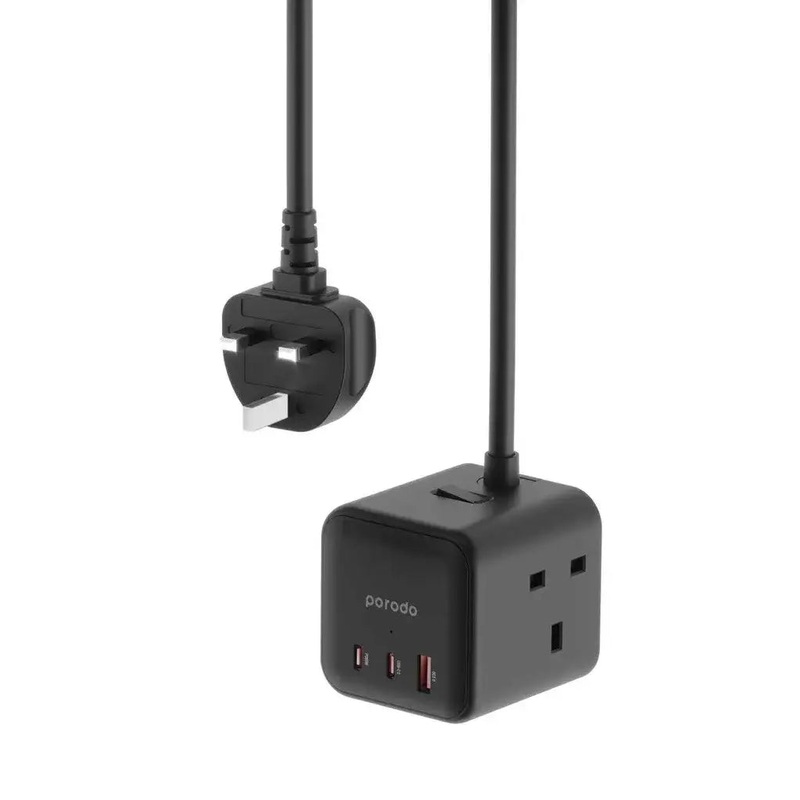 Porodo Multi-Port GaN Power Cube Charger