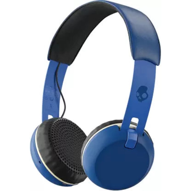 (Open Box) Skullcandy Grind Bluetooth Headset with Mic  (Royal Blue, On the Ear)