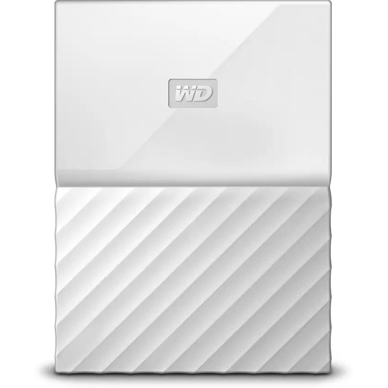(O pen Box) WD My Passport 4 TB Wired External Hard Disk Drive (White)