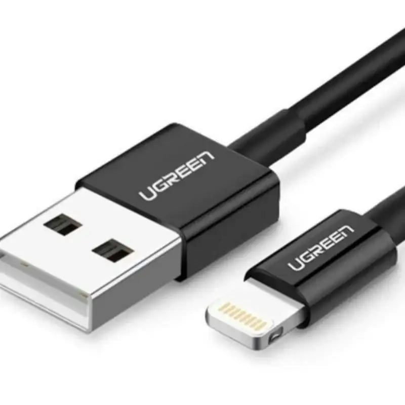 UGreen Lightning To USB 2.0 A Male Cable 1M – Black