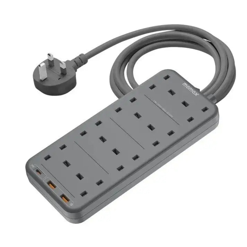 US5UKE | Momax ONEPLUG4-OutletONEPLUG8-OutletPowerStripWithUSB