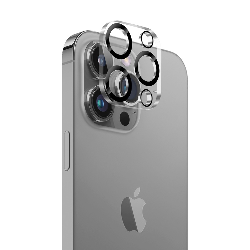ZIZO LensTek iPhone 15 Pro Max Camera Lens Protector (2 Pack) – Black