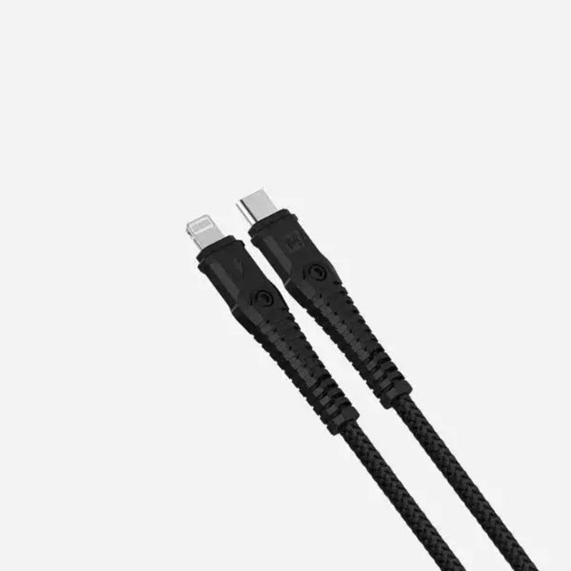 Momax DL33D TOUGH LINK Lightning to USB-C 1.2m Charging Cable -Black