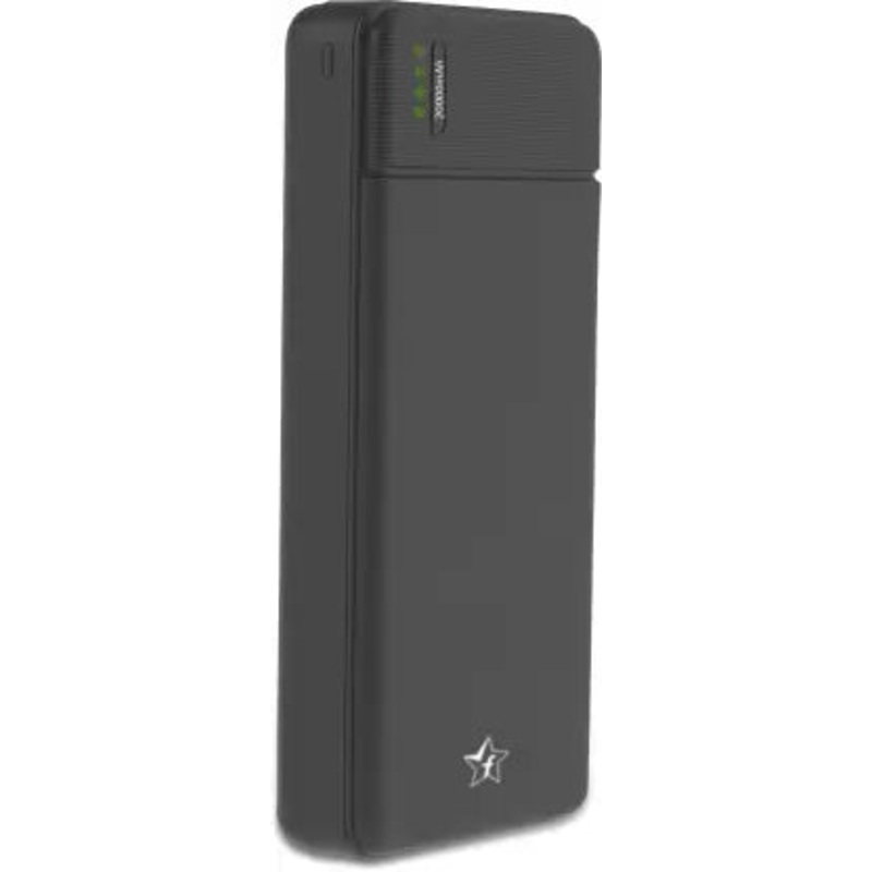 (Open Box) Flipkart SmartBuy 20000 mAh Power Bank (12 W, Fast Charging)  (Black, Lithium Polymer)