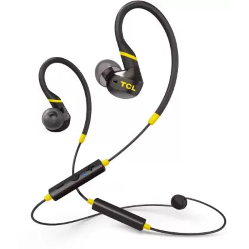 (Open Box) TCL ACTV100 Bluetooth  (Monza Black, In the Ear)