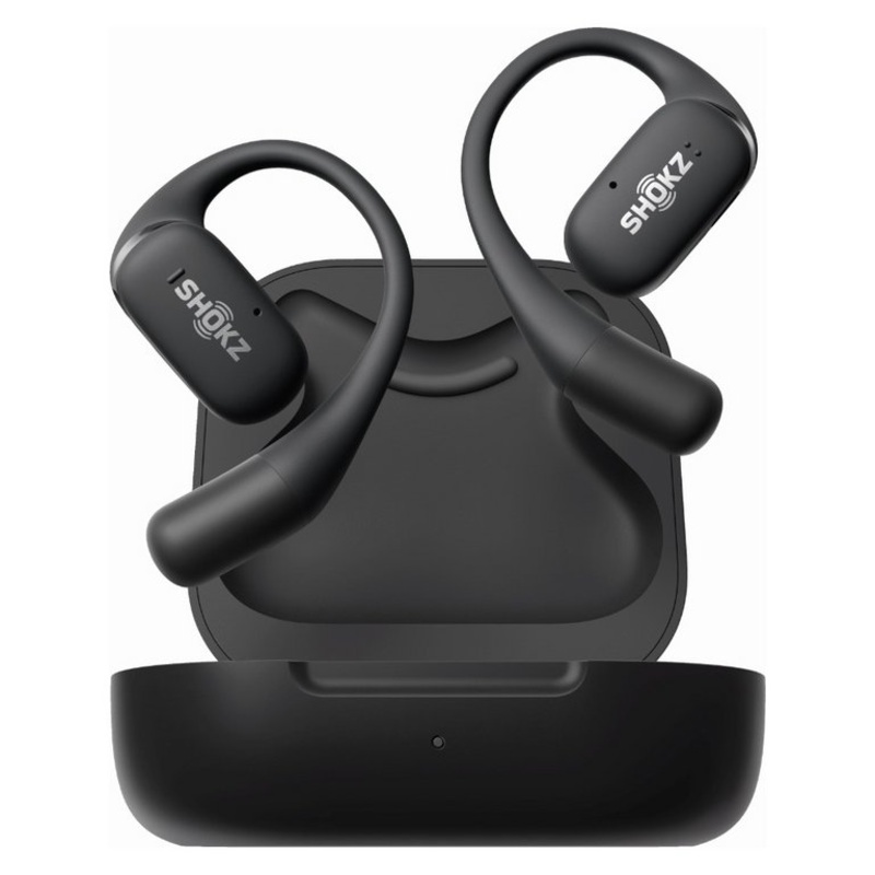 Shokz OpenFit True Wireless Sports Earbuds – Black