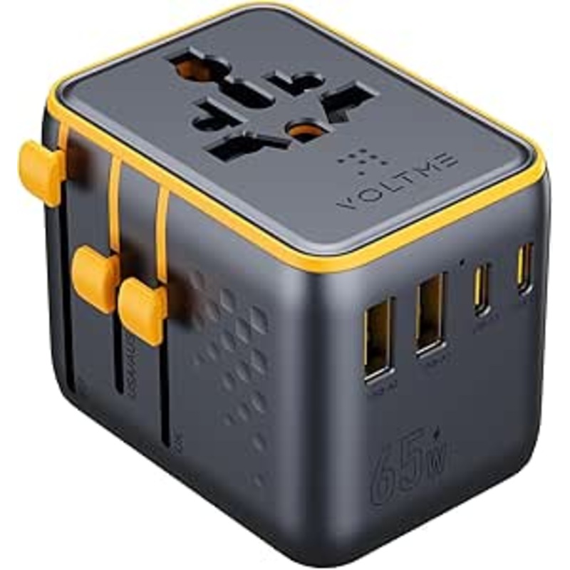 18513 | F4031 | Voltme VITO Go EzTravel Travel Charger 65W | Gray