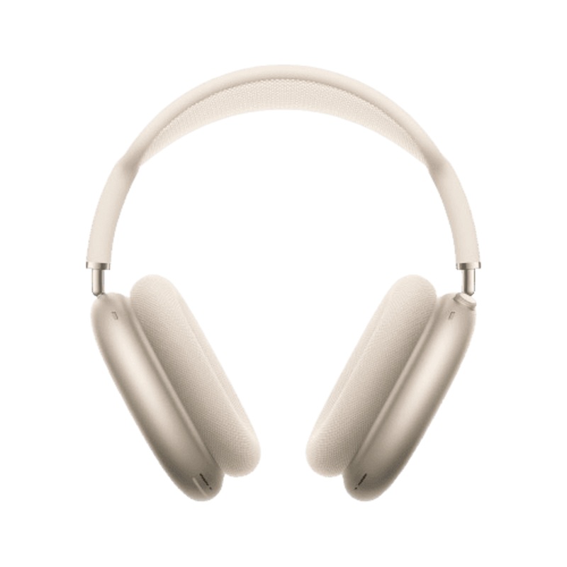 Apple AirPods Max Headphones | Pro Level Active Noise Cancellation | Transparency Mode | Personalised Spatial Audio | USB C Charging | Starlight