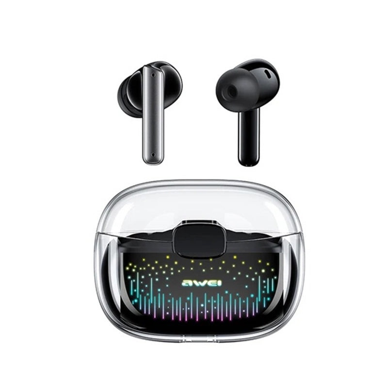Awei ANC TWS Gaming Bluetooth Earbuds – Black