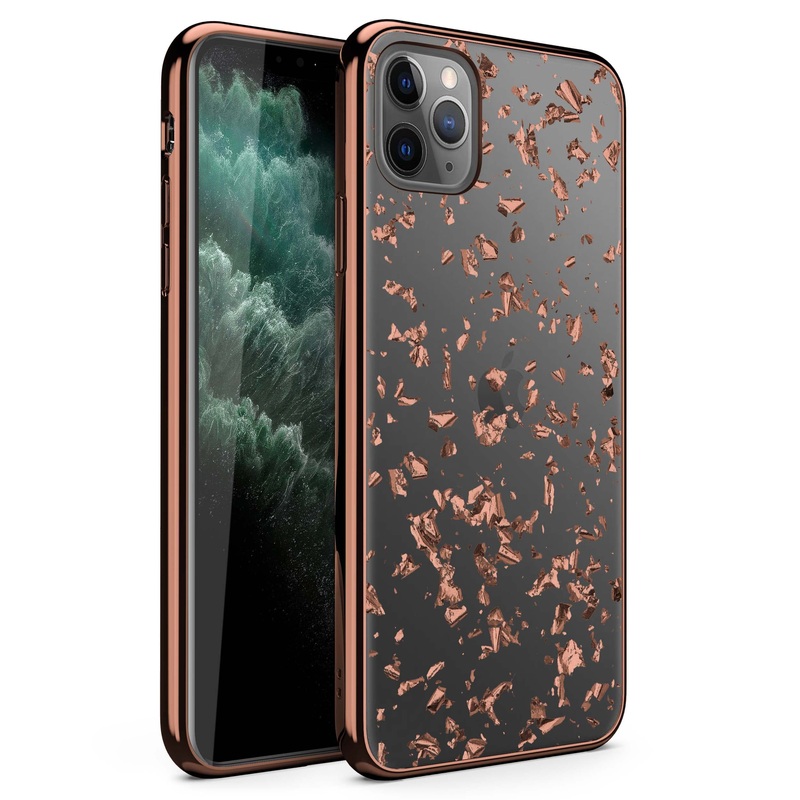 ZIZO REFINE Series iPhone 11 Pro Max Case – Rose Gold Flakes