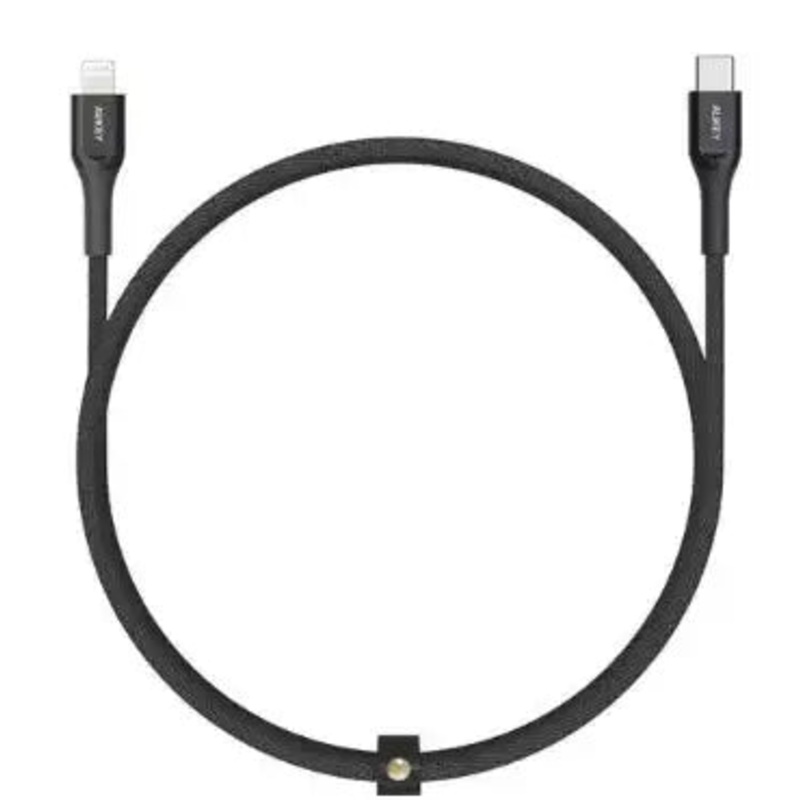 Aukey MFI 18W USB – C To Lightning Kevlar Cable – 1.2 Meter