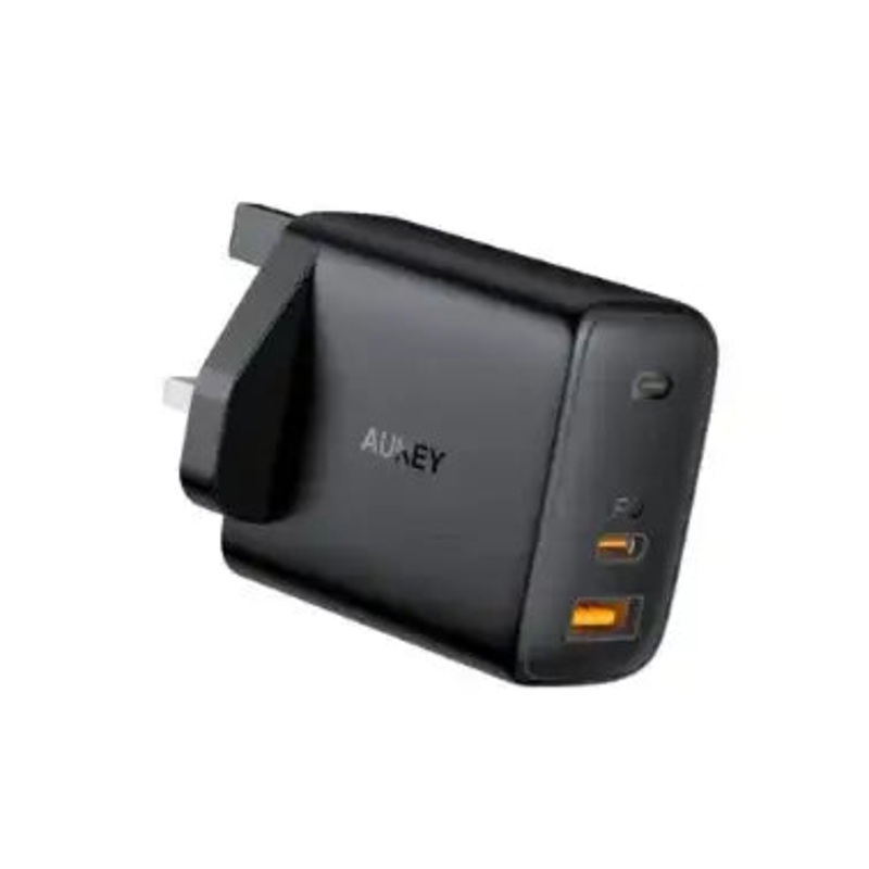 Aukey Adapter 65W Dual-Port PD Charger – USB-A / USB-C