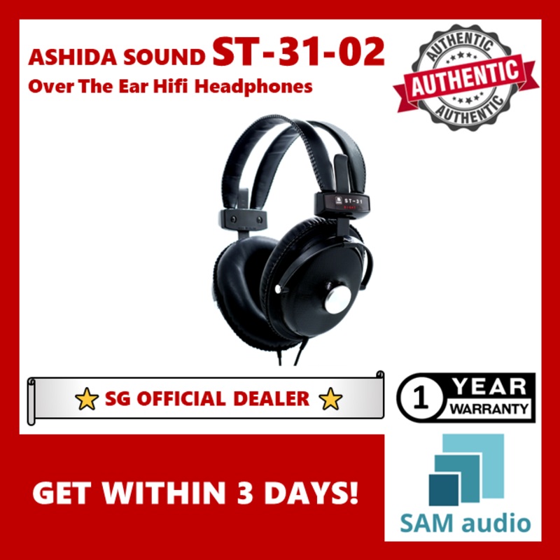 [SG] ASHIDA AUDIO ASHIDAVOX ST-31-02 Over The Ear Hifi Headphones