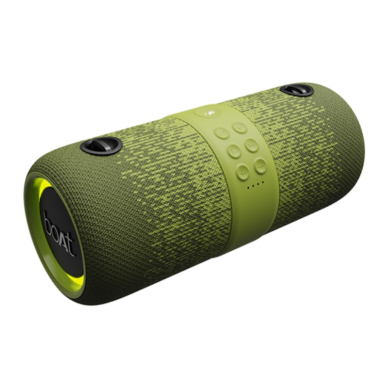 Stone 1200F | 14W boAt Signature Sound with Passive Bass Radiator, RGB LED lights, Up to 9 Hours of Playtime