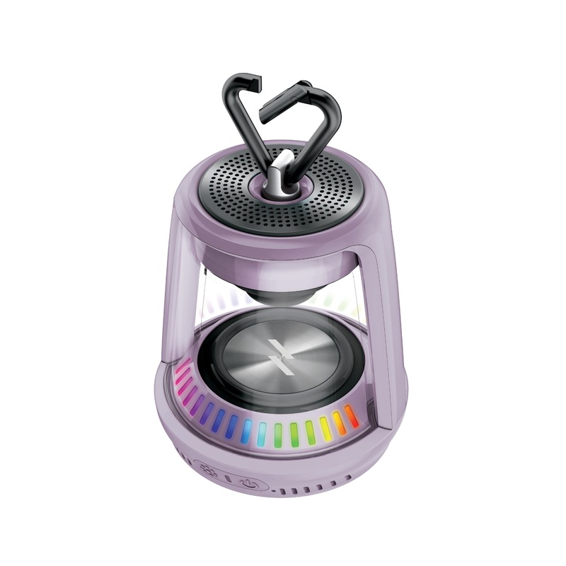 ZIZO Thunder Clip Portable Wireless Speaker – Purple
