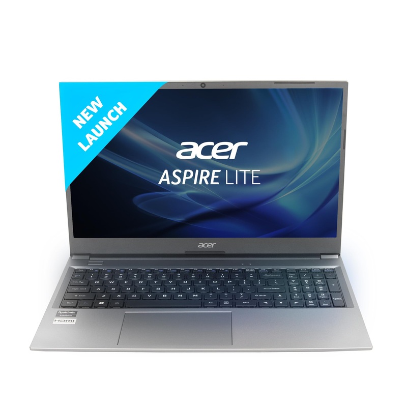 (Brand Refurbished) Acer Aspire Lite 12th Gen Intel Core i5-1235U Thin and Light Laptop (Windows 11 Home/16GB RAM/512GB SSD/Intel Iris Xe Graphics) AL15-52, 39.62cm (15.6) Full HD Display, Metal Body, Steel Gray, 1.6 KG