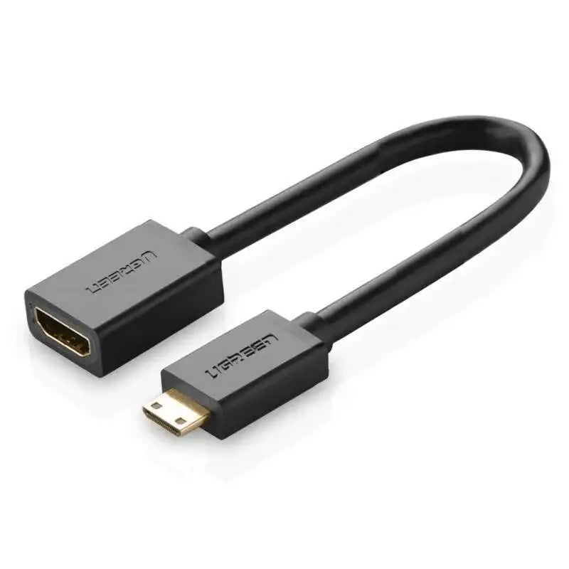 UGREEN MINI HDM to HDMI Adapter Cable 22cmblk20137