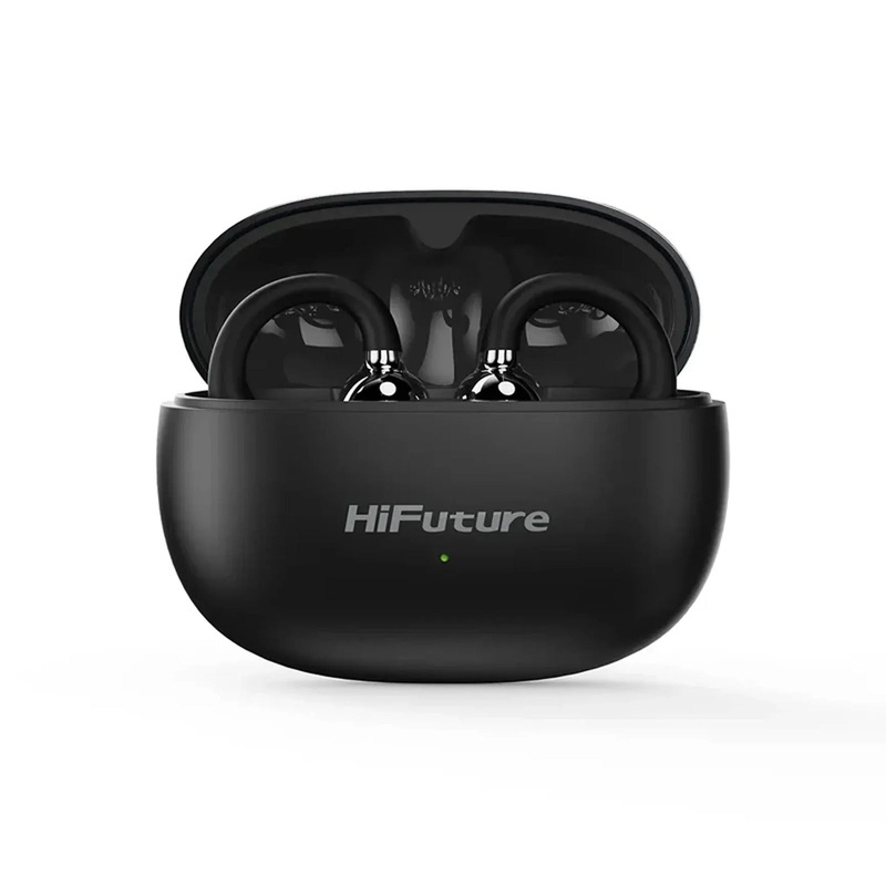 Hifuture Flexclip Premium Open-Ear Headphone – Black