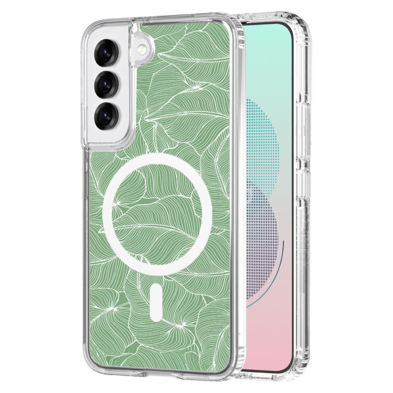 AMPD TPU / Acrylic HD Print Case with Mag Ring for Samsung Galaxy S 2025 Medium Multi-Color