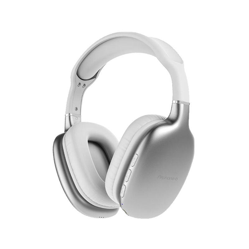 SonicGear Airphone 6 Wireless Rechargeable Headphones – White
