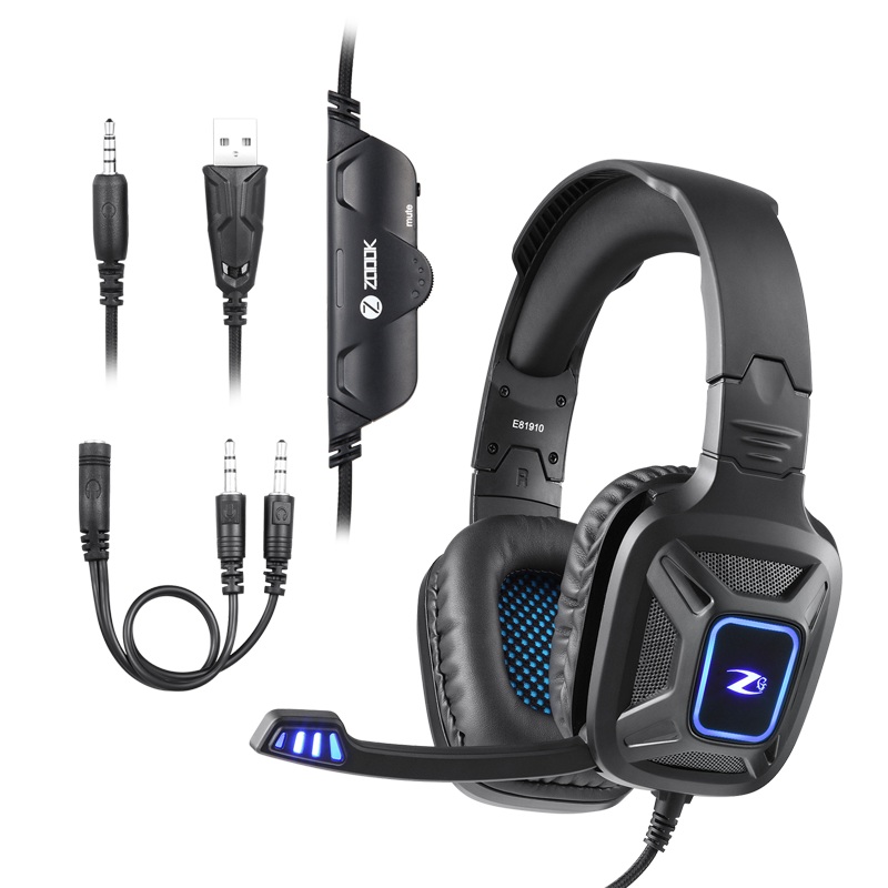 Zoook Wired Gaming Headphone with Dynamic sound With Mic STALL ONE