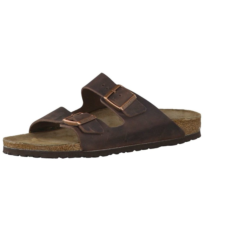 Birkenstock Arizona Leather Narrow Sandal – Women’s Habana Oiled Leather, 37.0