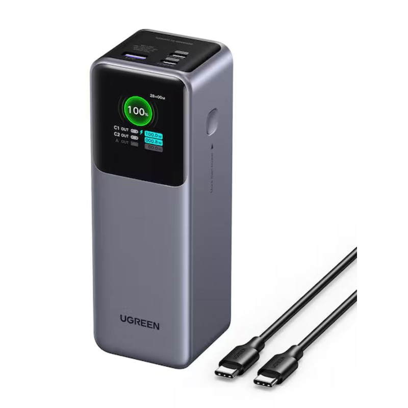 PB722 | UGREEN | 25000mAh 200W Fast Charging Power Bank 35525B | 35525B
