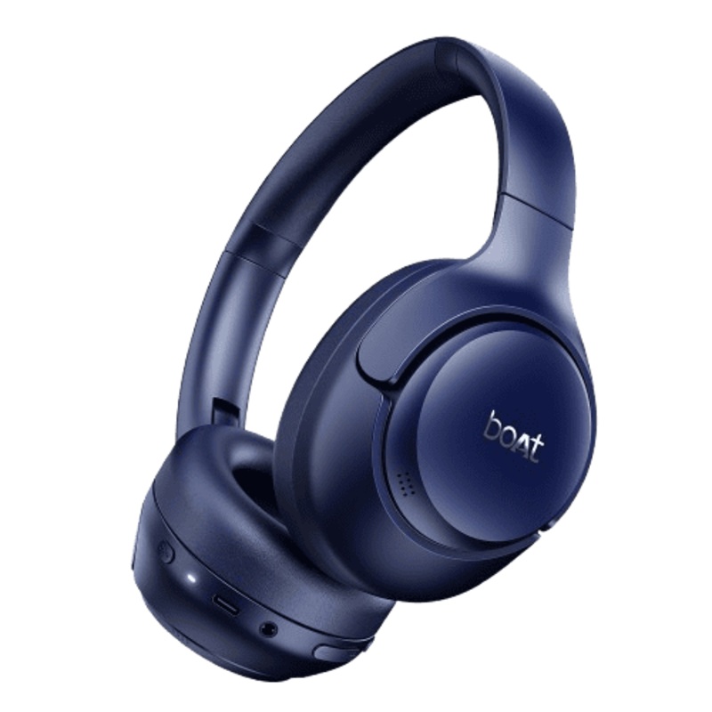 boAt Rockerz 551 ANC Pro | Over Ear | Bold Blue
