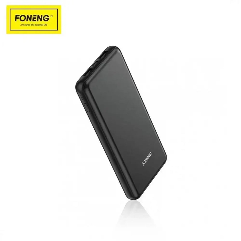 Foneng Power Bank all compatible QC (10000 mAh) 22.5W P51-BLKP51 – Black