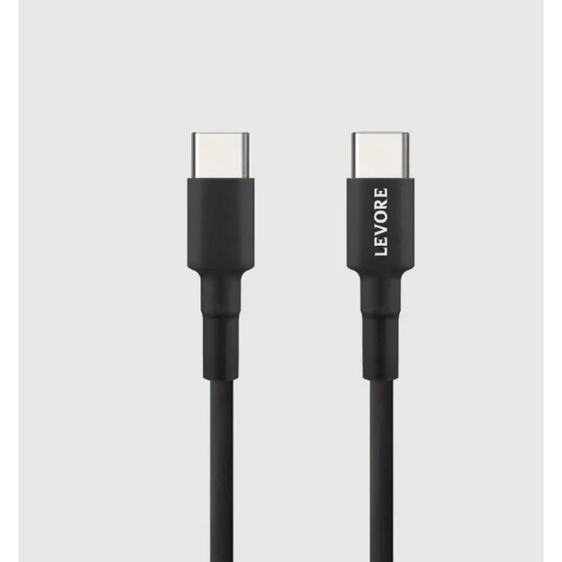 Levore USBC to USBC Cable 60W 1.0M Black LC5311-BK