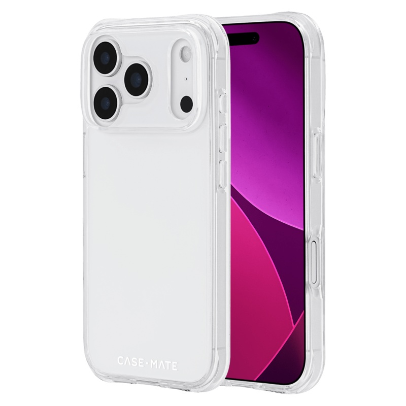 Case-Mate – Tough Case for Apple iPhone 17 Pro – Clear
