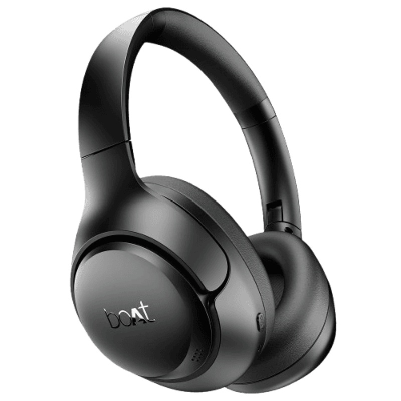 boAt Rockerz 551 ANC Pro Wireless Headphone | 42dB Hybrid Adaptive ANC | Dual Mics with ENx Tech | Cosmic Black