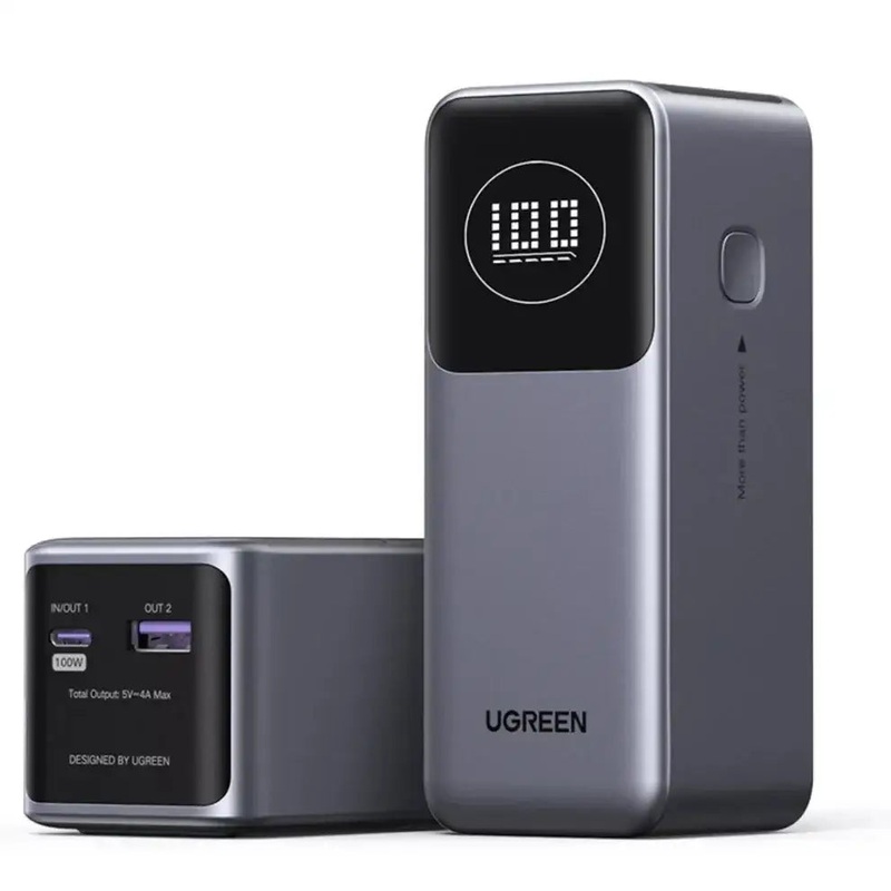 PB724 | UGREEN | 12000mAh 100W Fast Charging Power Bank 35526B | 35526B