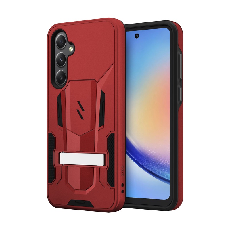 ZIZO TRANSFORM Series Galaxy A35 Case – Red