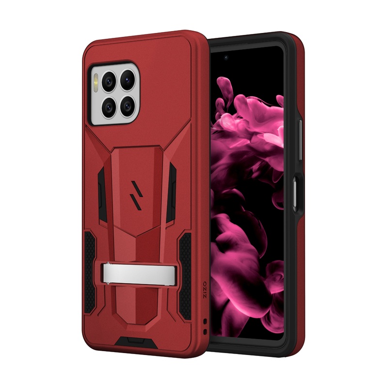ZIZO TRANSFORM Series T-Mobile REVVL 7 Pro Case – Red
