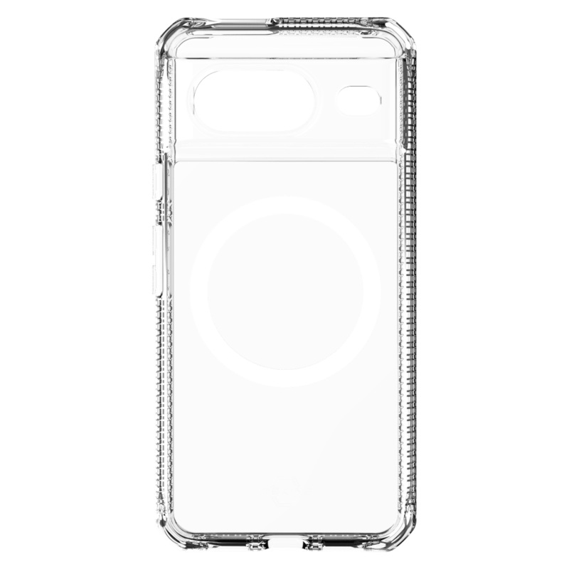 ITSkins Hybrid_R Clear MagSafe Case for Google Pixel 8 Clear