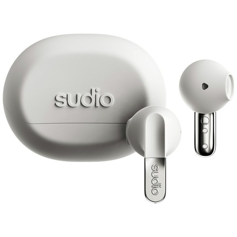 Sudio N3 True Wireless Earbuds – Milky White