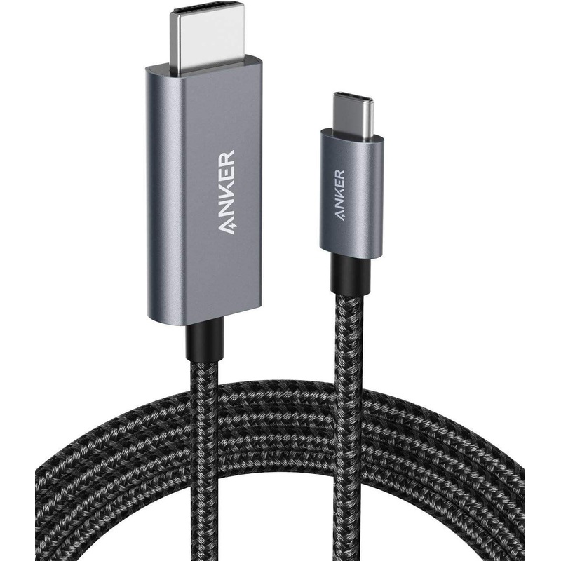 Anker 311 USB-C to HDMI 4K Nylon Cable (1.8m/6ft) -Black A8730H11