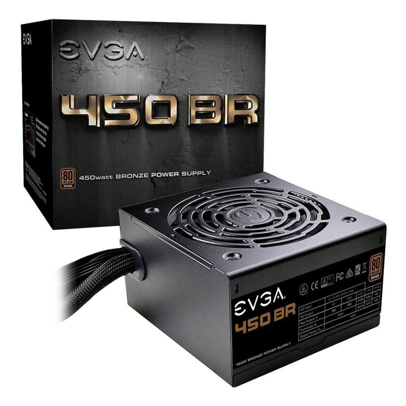 (Open Box)EVGA 100- BR-0450-K1 450 BR, 80+ BRONZE 450W, 3 Year Warranty, Power Supply