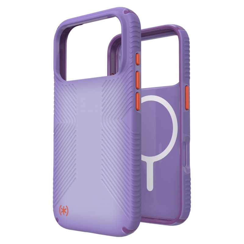 Speck Presidio Lux Grip MagSafe Case for Apple iPhone 17 Pro Purple