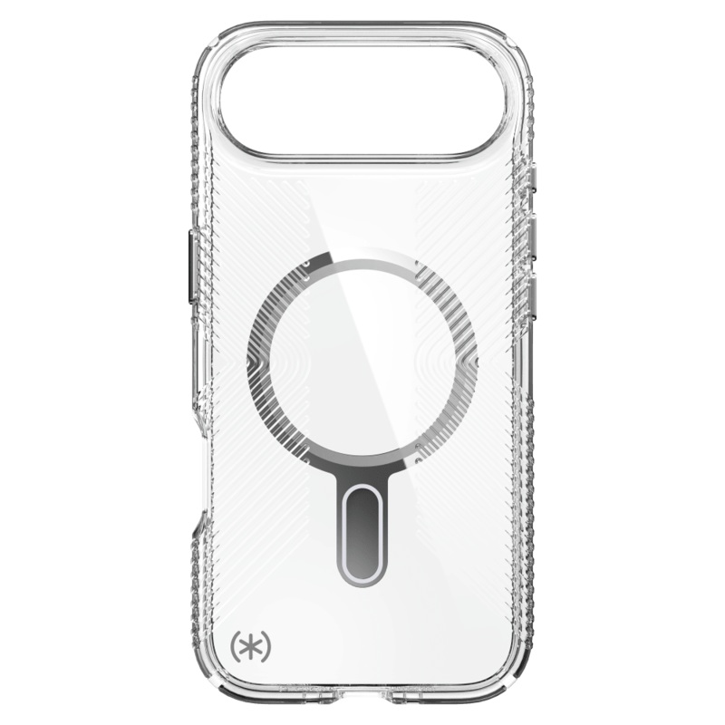 Speck – Presidio Perfect Clear Grip Case with ClickLock for Apple iPhone Series – Clear