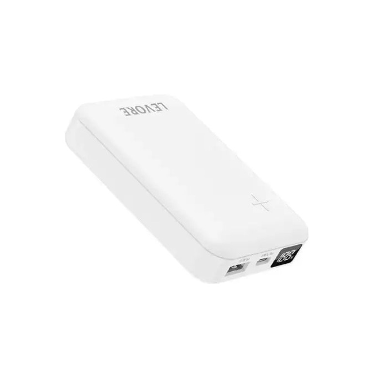 Levore PowerBank 10000mAh PD with 2 Ports  White