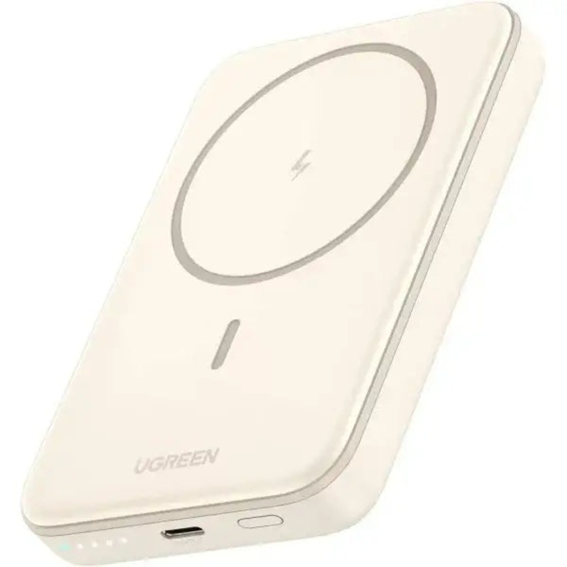 PB561 | UGREEN | 10000mAh PD-20W Magnetic Wireless15W Power Bank Beige PB561 | 25208