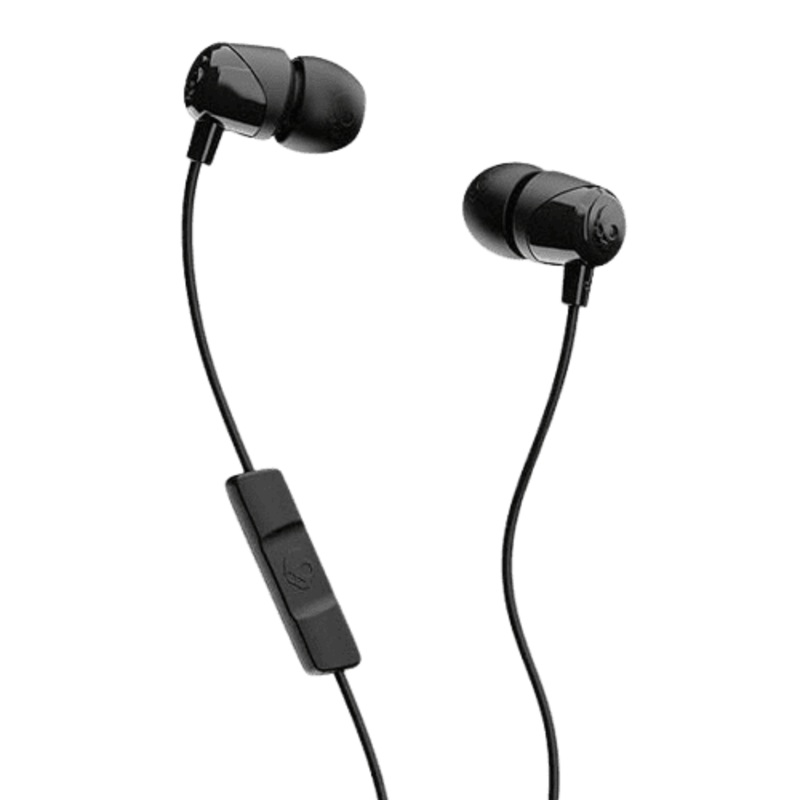 Skullcandy Jib in-Ear Wired Earbuds | Works with Bluetooth Devices and Computers | Black