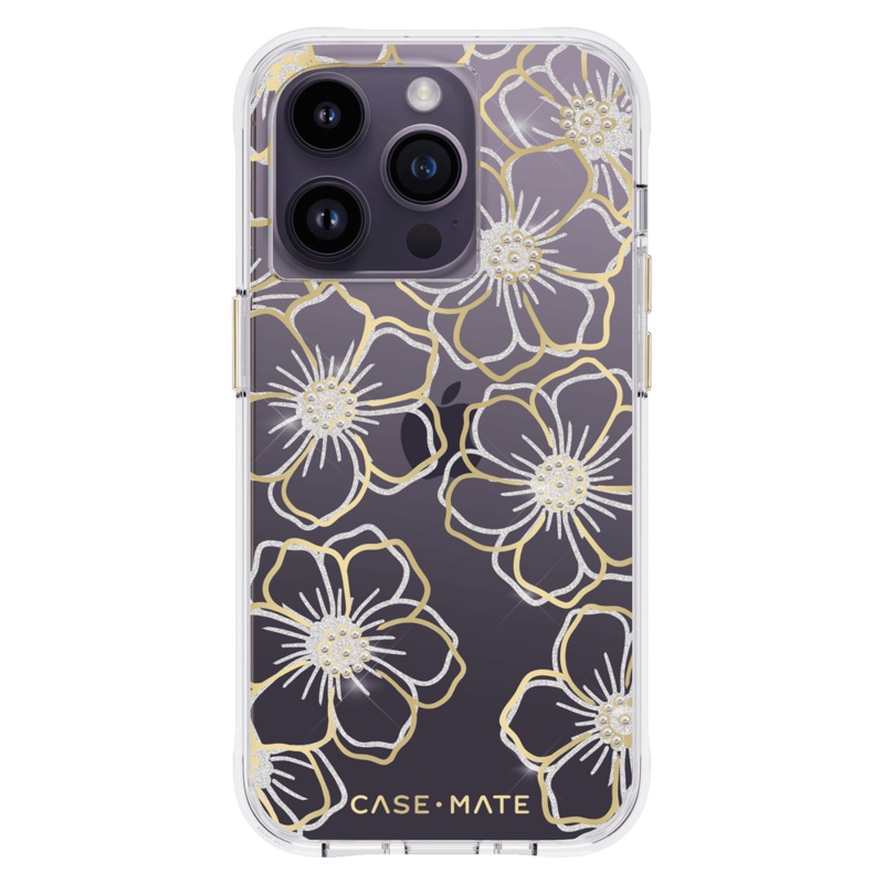 Case-Mate Floral Gems Case for Apple iPhone 14 Pro Multi-Color