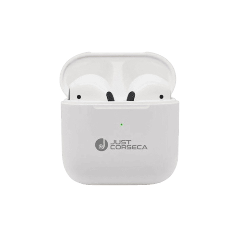 CORSECA Plum Truly Wireless Powerbuds Bluetooth Headset | JST406 | White